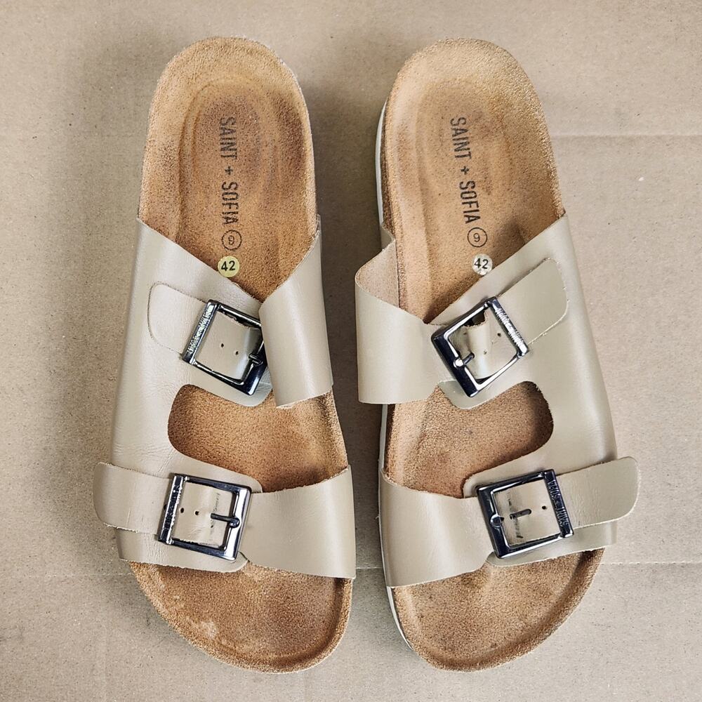 Saint + Sofia Sutton Slide Platform Sandals Women… - image 1